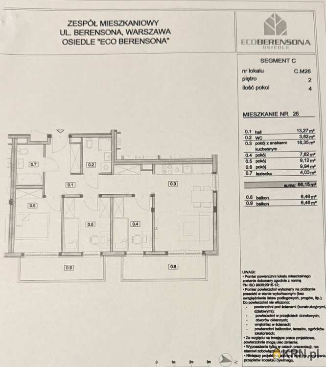 Mieszkanie  na sprzedaż, 4 pokojowe, Warszawa, Białołęka, ul. 