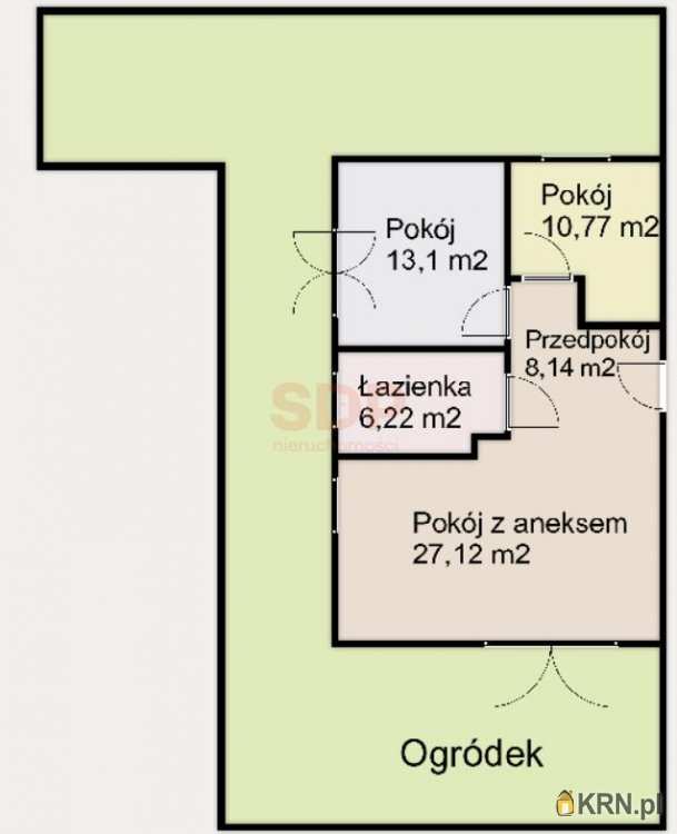 Kiełczów, ul. Polna, 3 pokojowe, Mieszkanie  na sprzedaż