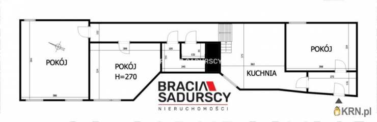 3 pokojowe, Mieszkanie  na sprzedaż, Kraków, Dębniki, ul. Dębnicki