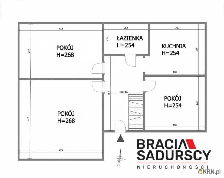 Kraków, Nowa Huta, ul. Zielone, Mieszkanie  do wynajęcia, 3 pokojowe