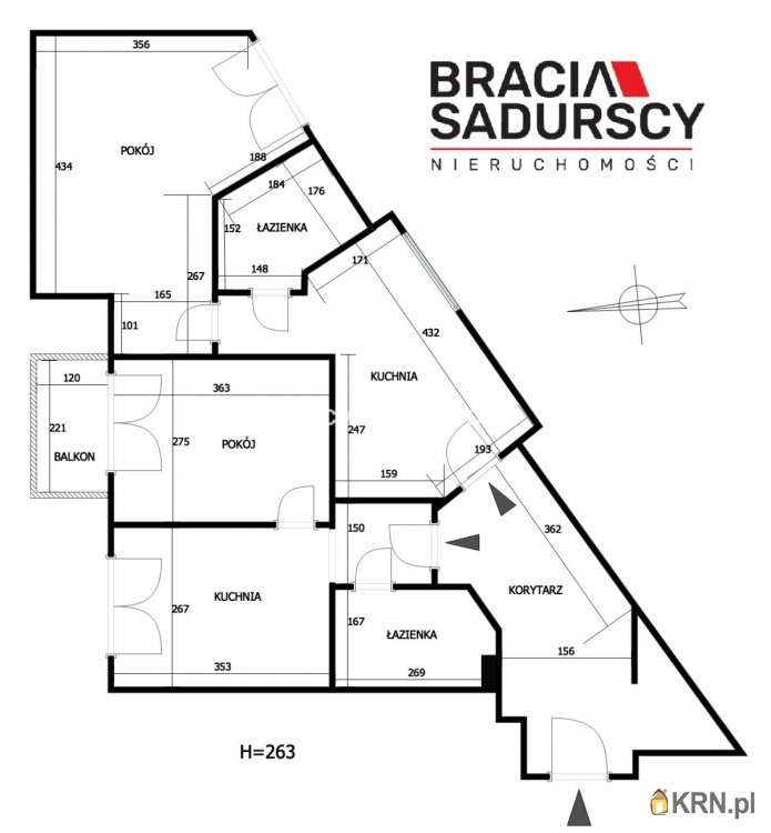 Kraków, Dębniki/Ruczaj, ul. Pszczelna, Mieszkanie  na sprzedaż, 4 pokojowe