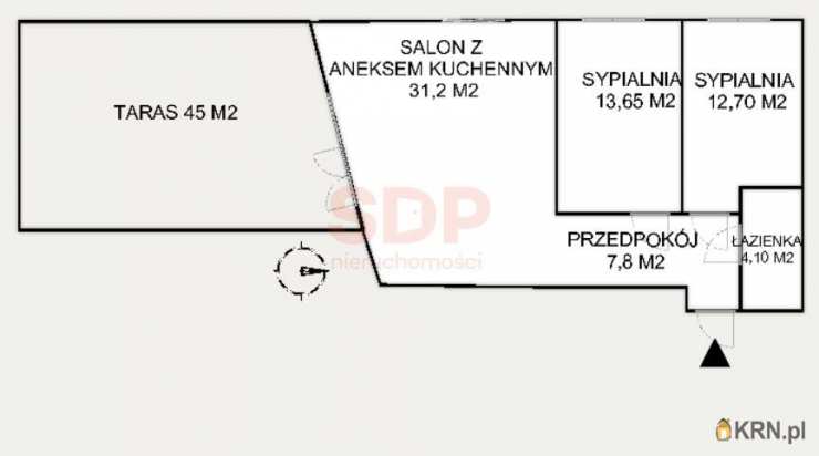 Mieszkanie  na sprzedaż, 3 pokojowe, Wrocław, Krzyki, ul. 