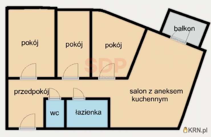 SDP Nieruchomości, Mieszkanie  na sprzedaż, Wrocław, Psie Pole/Sołtysowice, ul. Sołtysowicka