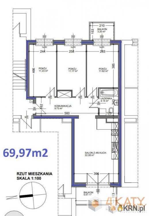 Mieszkanie  na sprzedaż, Zielona Góra, ul. A. Jagiellonki, 4 pokojowe