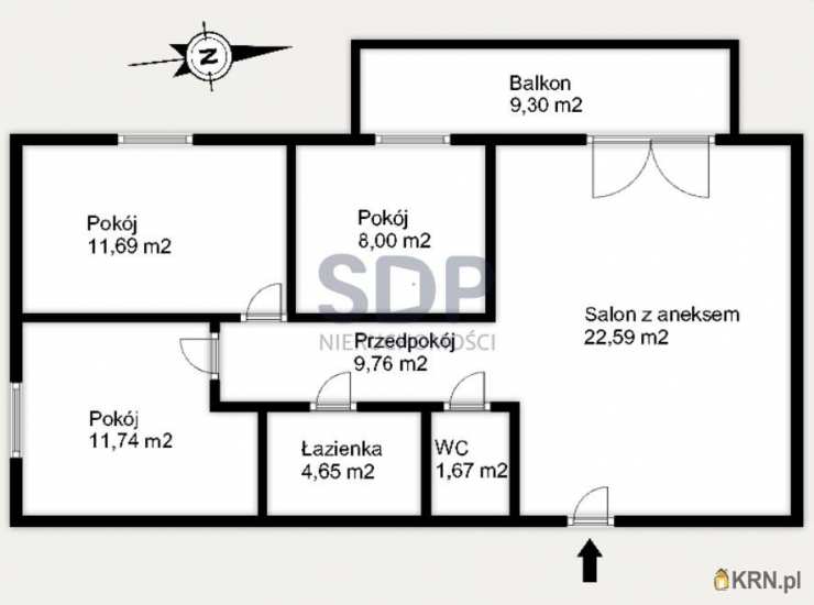 4 pokojowe, Wrocław, Fabryczna/Stabłowice, ul. Stabłowicka, Mieszkanie  na sprzedaż