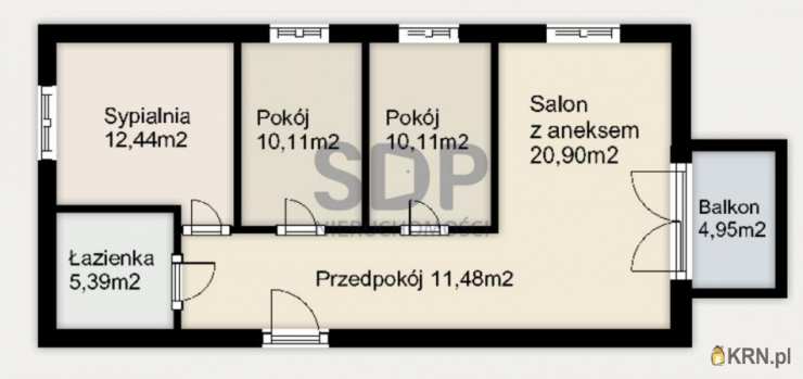 Mieszkanie  na sprzedaż, 4 pokojowe, Wrocław, Psie Pole/Lipa Piotrowska, ul. Kominiarska