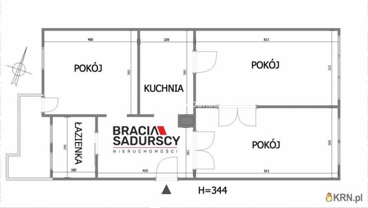 Kraków, Stare Miasto, ul. S. Staszica, Mieszkanie  na sprzedaż, 3 pokojowe