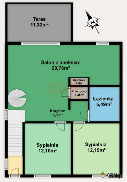 Mieszkanie  na sprzedaż, 3 pokojowe, Radwanice, ul. Szeroka