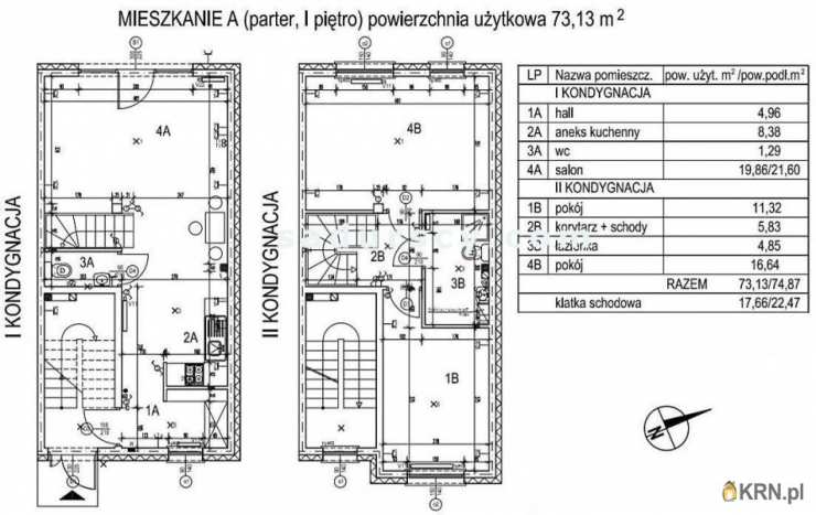 Mieszkanie  na sprzedaż, 3 pokojowe, Lesznowola, ul. 