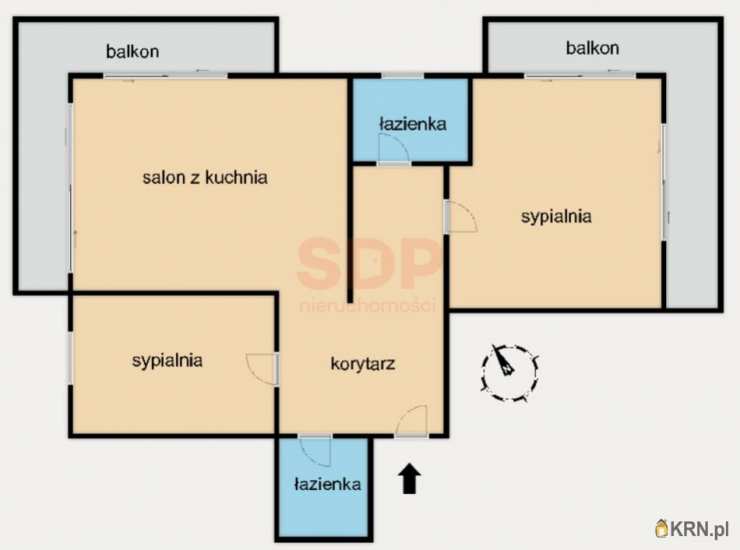 Mieszkanie  na sprzedaż, 3 pokojowe, Wrocław, Krzyki, ul. Przyjaźni