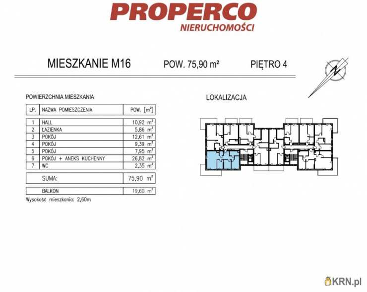 PROPERCO Sp. z o.o. Sp. k. , Mieszkanie  na sprzedaż, Kielce, ul. Solidarności