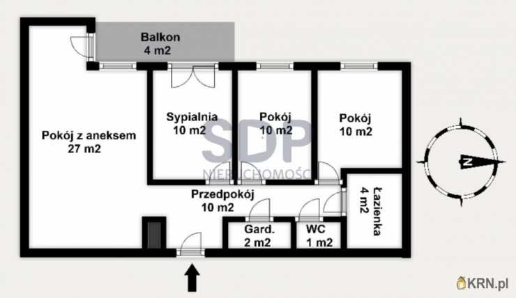 Mieszkanie  na sprzedaż, 4 pokojowe, Wrocław, Psie Pole/Zakrzów, ul. Zatorska