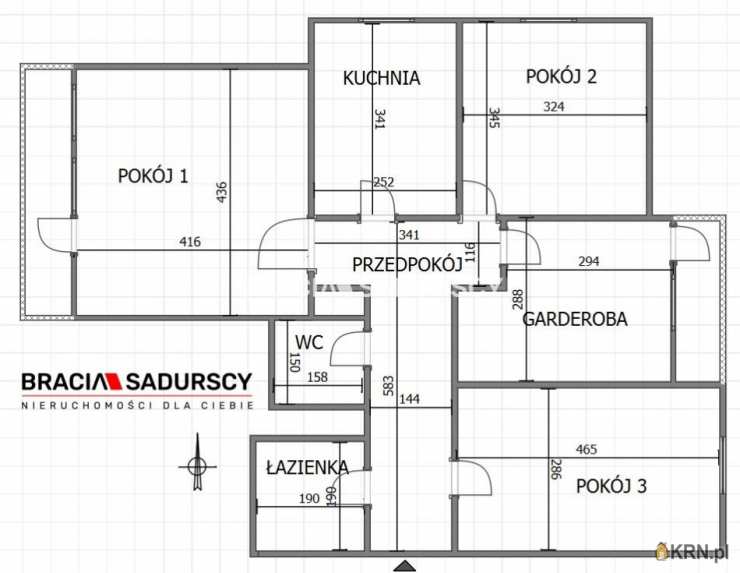 Kraków, Mistrzejowice, ul. Oświecenia, Mieszkanie  na sprzedaż, 4 pokojowe