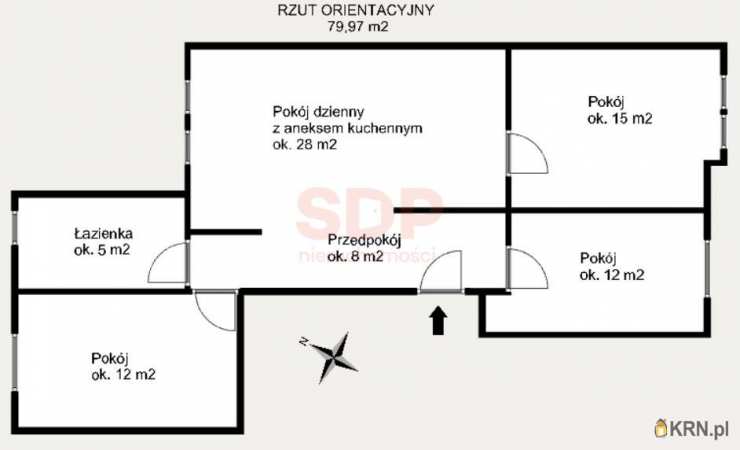 4 pokojowe, Wrocław, Śródmieście, ul. M. Reja, Mieszkanie  na sprzedaż