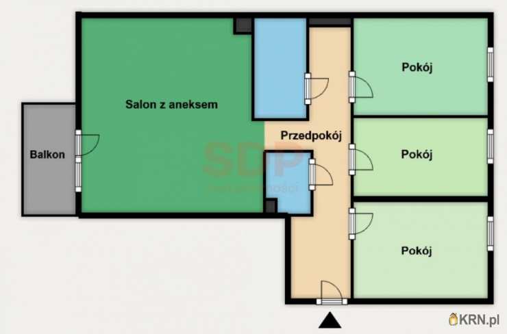 Mieszkanie  na sprzedaż, 4 pokojowe, Wrocław, Fabryczna/Maślice, ul. Maślicka