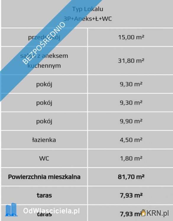 Bydgoszcz, ul. , Mieszkanie  na sprzedaż, 4 pokojowe