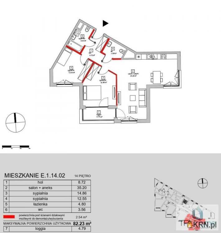 TRUhome Nieruchomości Piotr Cyba, Mieszkanie  na sprzedaż, Katowice, Środmieście, ul. W. Korfantego