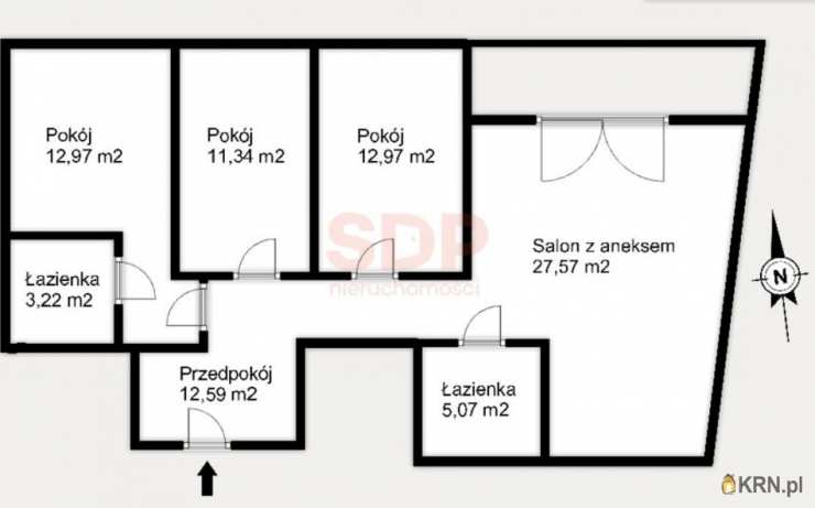 4 pokojowe, Wrocław, Psie Pole/Kleczków, ul. J. Conrada-Korzeniowskiego, Mieszkanie  na sprzedaż