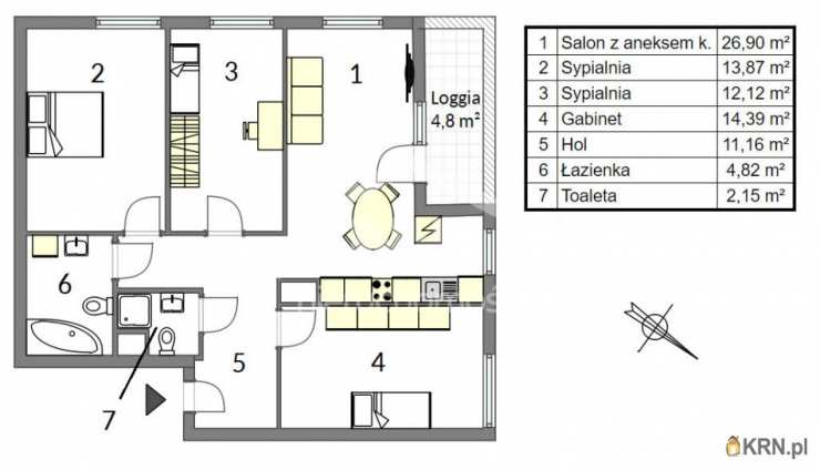 4 pokojowe, Mieszkanie  na sprzedaż, Warszawa, Praga Południe/Grochów, ul. Grochowska