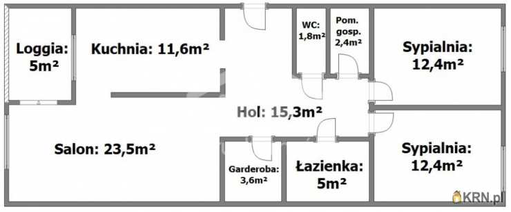 Mieszkanie  na sprzedaż, 3 pokojowe, Warszawa, Śródmieście/Muranów, ul. Pokorna