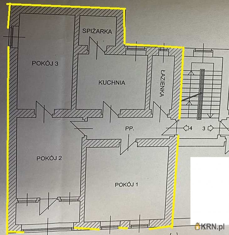 Katowice, Szopienice-Burowiec, ul. Wałowa, 3 pokojowe, Mieszkanie  na sprzedaż