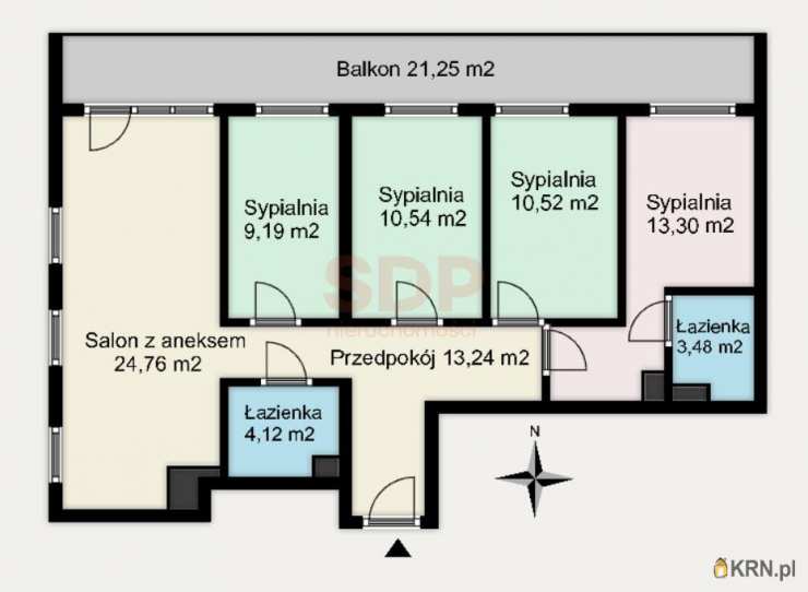 Mieszkanie  na sprzedaż, 5 pokojowe, Wrocław, Psie Pole/Kleczków, ul. J. Conrada-Korzeniowskiego