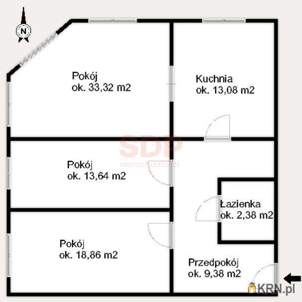 SDP Nieruchomości, Mieszkanie  na sprzedaż, Wrocław, Krzyki, ul. Z. Krasińskiego