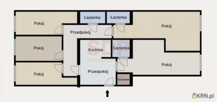 Mieszkanie  na sprzedaż, 5 pokojowe, Wrocław, Śródmieście, ul. B. Prusa