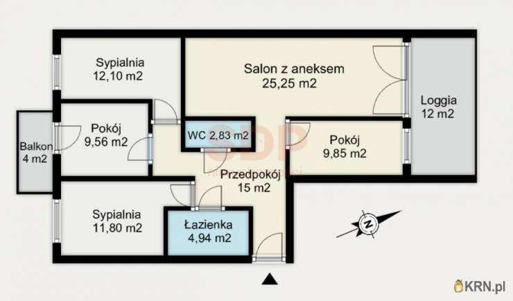 Wrocław, Krzyki, ul. Braterska, Mieszkanie  na sprzedaż, 5 pokojowe