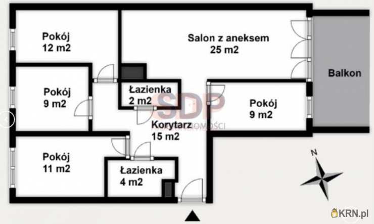 SDP Nieruchomości, Mieszkanie  na sprzedaż, Wrocław, Krzyki, ul. Braterska