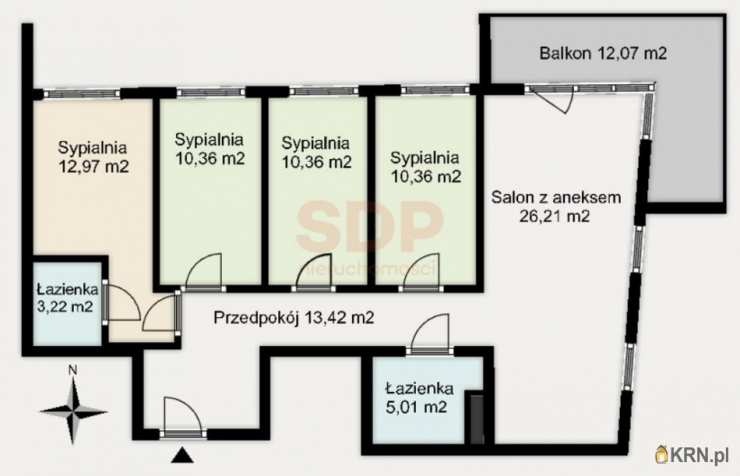 Mieszkanie  na sprzedaż, 5 pokojowe, Wrocław, Psie Pole/Kleczków, ul. J. Conrada-Korzeniowskiego