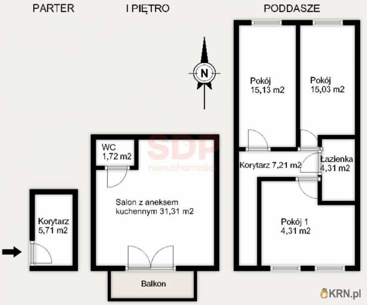 SDP Nieruchomości, Mieszkanie  na sprzedaż, Wrocław, Psie Pole/Osobowice, ul. Kminkowa