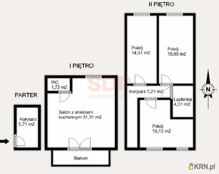 4 pokojowe, Mieszkanie  na sprzedaż, Wrocław, Psie Pole/Osobowice, ul. Kminkowa